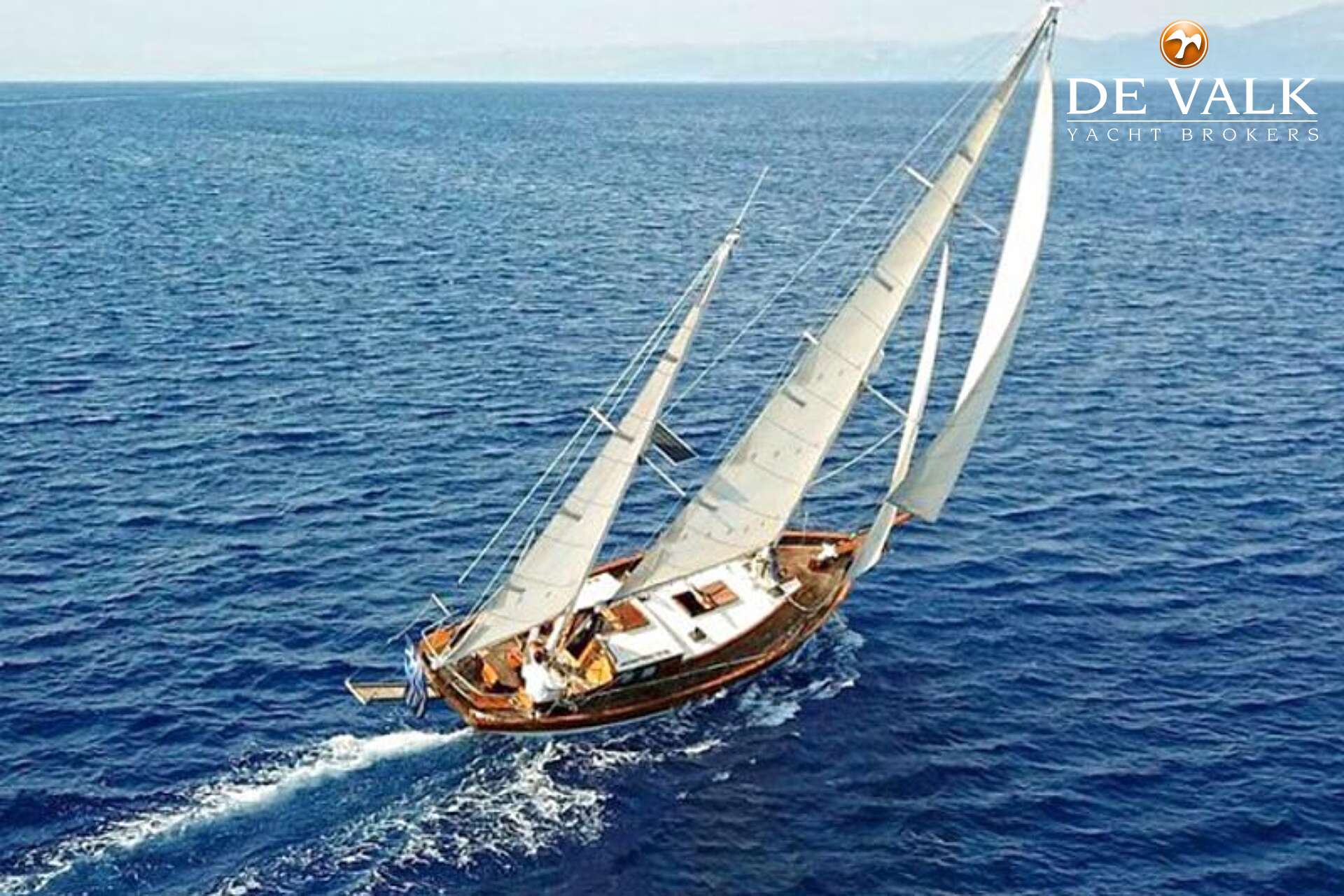 ALDEN 44,6 KETCH sailing yacht for sale De Valk Yacht broker