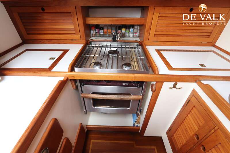 COAST 34 DOUBLE ENDER sailing yacht for sale De Valk Yacht broker