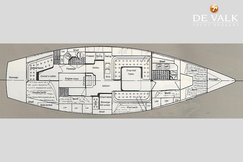 CONTEST 48 sailing yacht for sale | De Valk Yacht Brokers