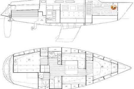 HALLBERG RASSY 34 SCAN.