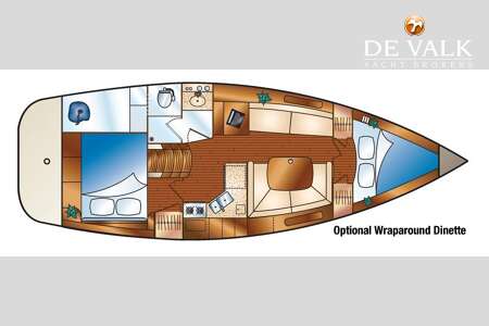 HUNTER LEGEND 36 sailing yacht for sale | De Valk Yacht broker