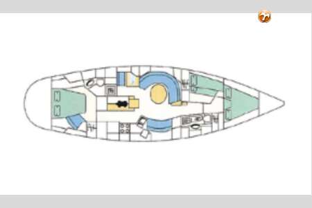 OYSTER 485 DECK SALOON