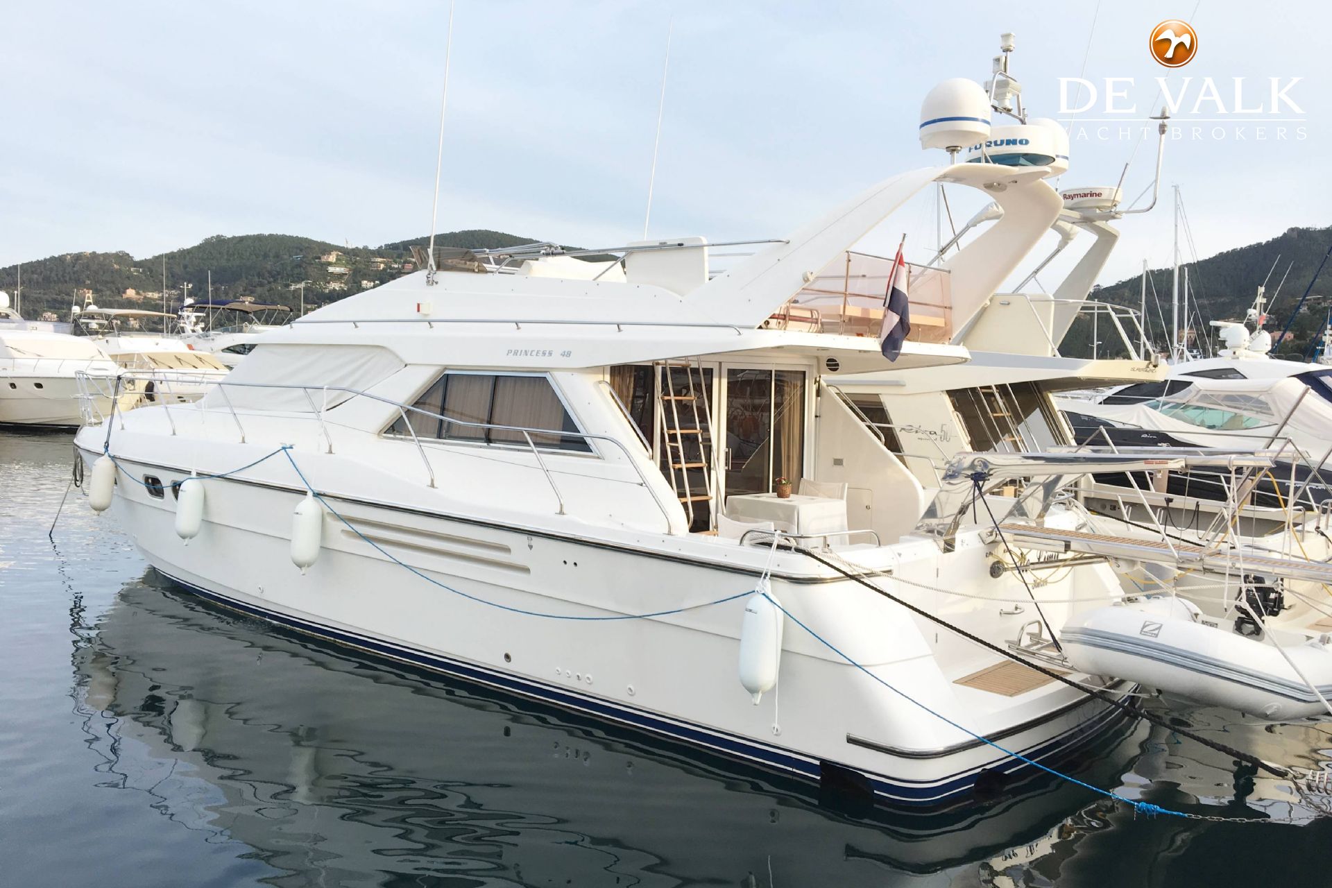 48 ft princess yacht