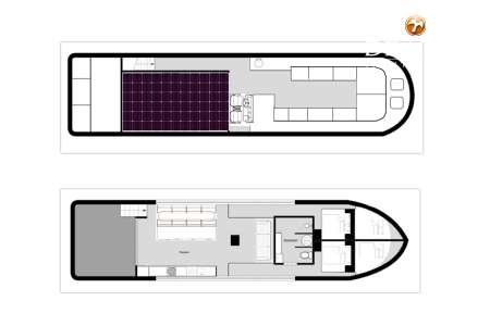 QROOZ FLOATING APPARTMENT HOUSEBOAT